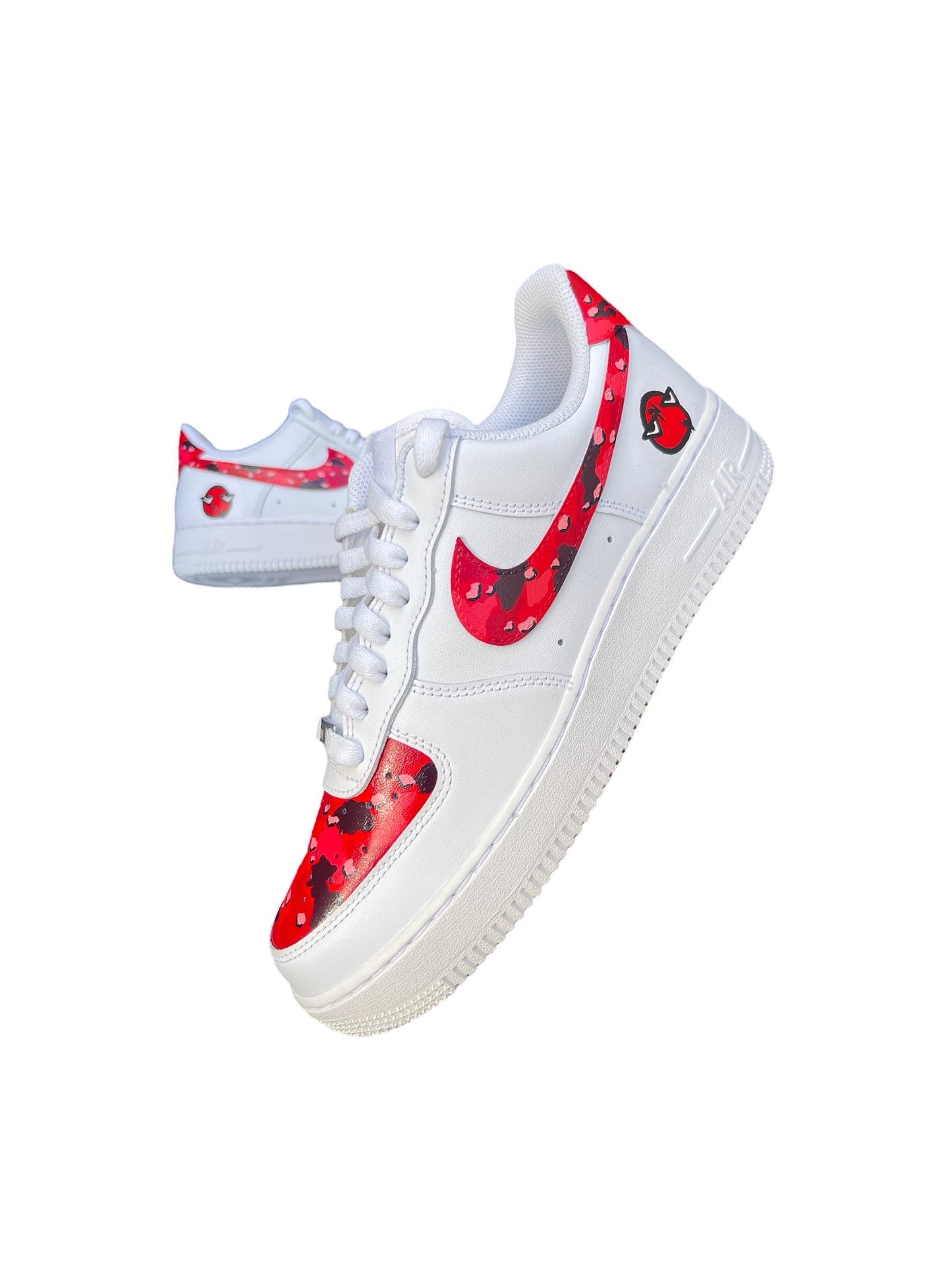 Red camo AF1s