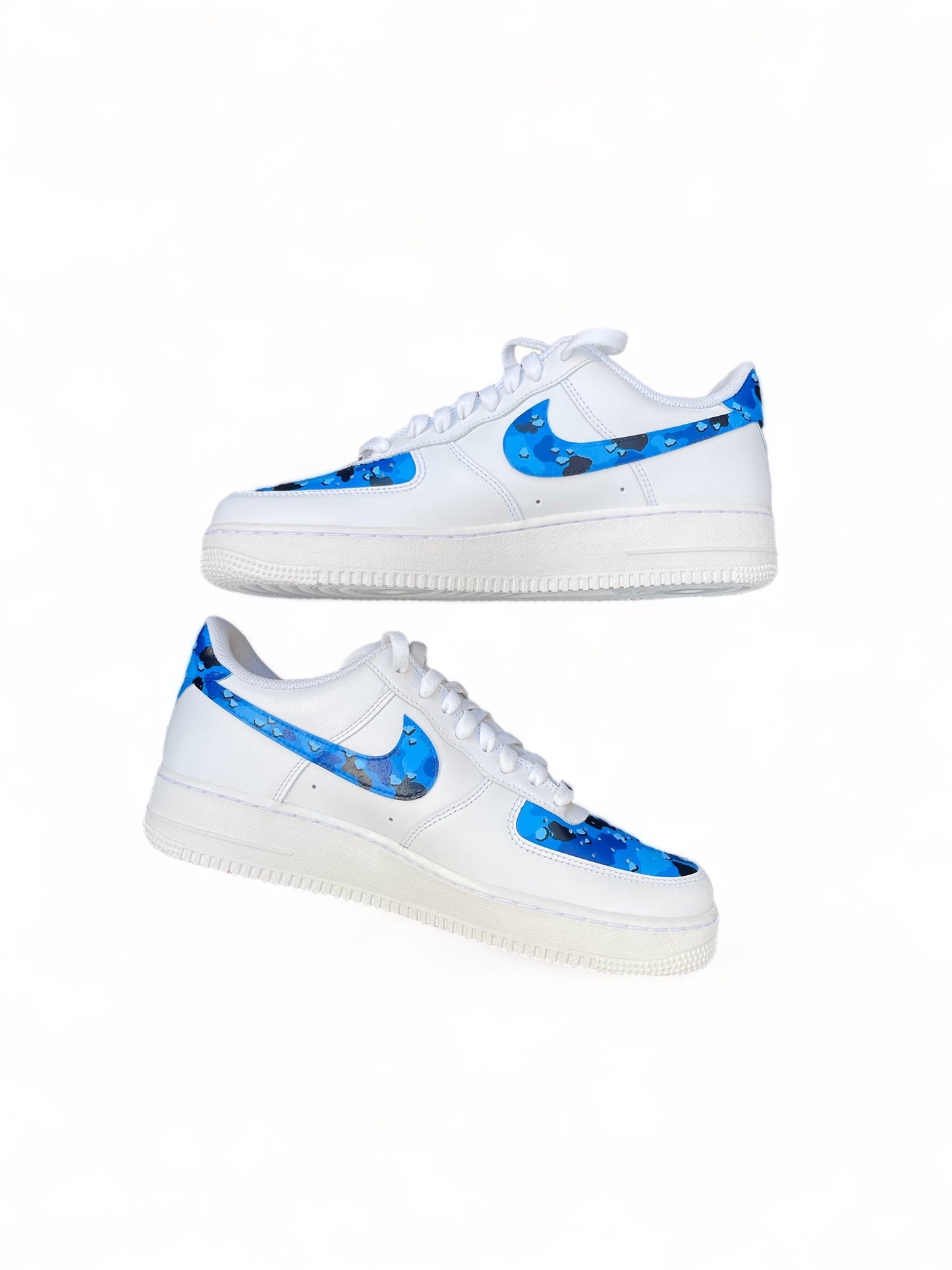 Blue camo AF1s