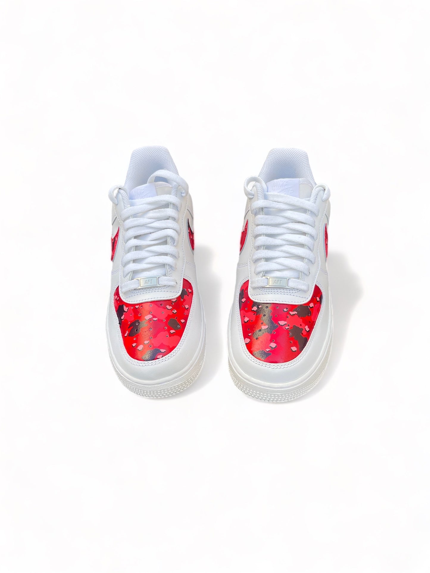 Red camo AF1s