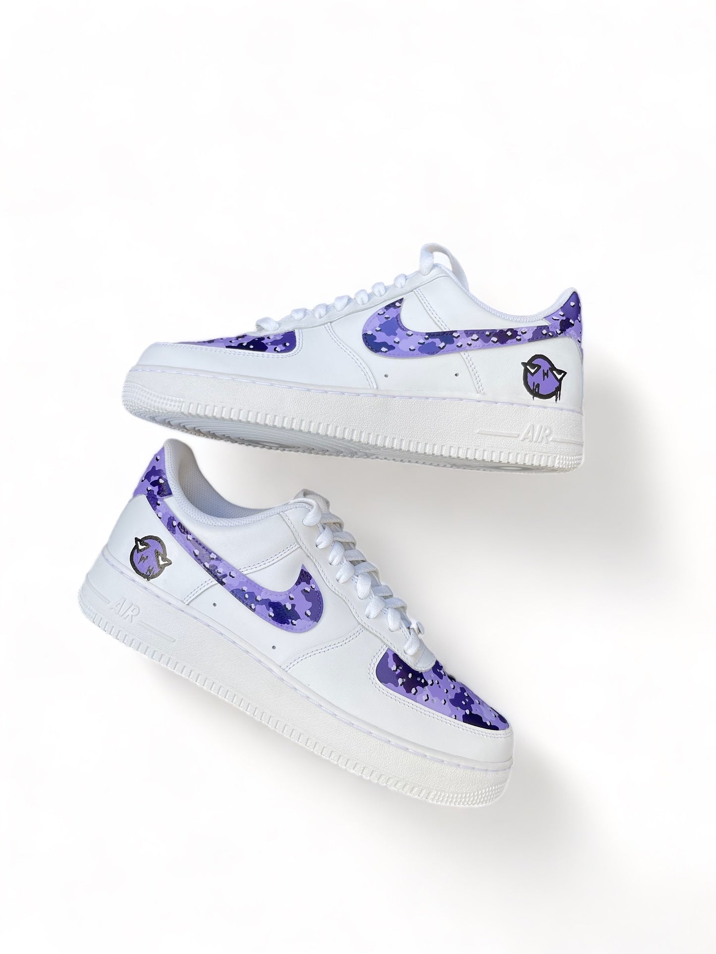 Purple camo AF1s